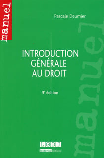 Introduction générale au droit (3e édition)
