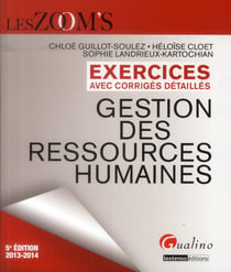 Gestion des ressources humaines - exercices avec corrigés détaillés (5e édition)