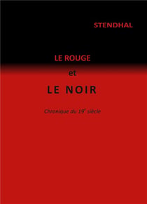 Le rouge et le noir