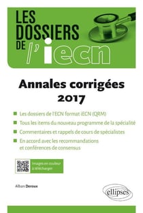 Annales corrigées (édition 2017)