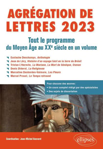 Agrégation de Lettres 2023