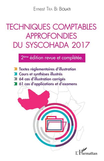 Techniques comptables approfondies du syschohada 2017 (2e édition)