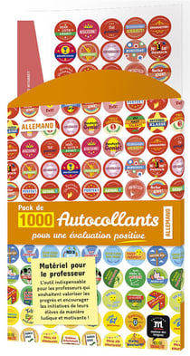 Pack d'autocollants allemand
