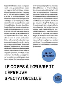 Le corps à l'oeuvre Tome 2 : l'épreuve spectatorielle