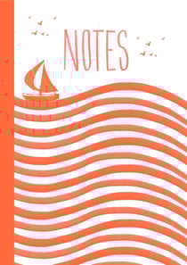 Carnet Marinière Orange