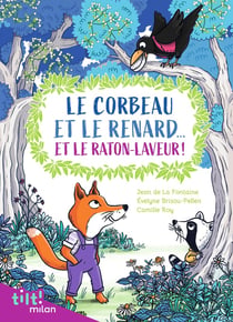Le corbeau et le renard... et le raton-laveur !