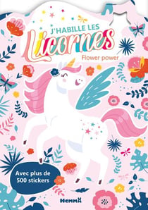 J'habille les licornes - flower power