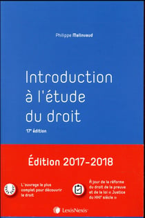 Introduction à l'étude du droit (17e édition)