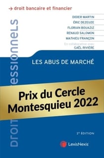 Les abus de marché (2e édition)