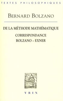 De la méthode mathématique et la Correspondance avec Exner
