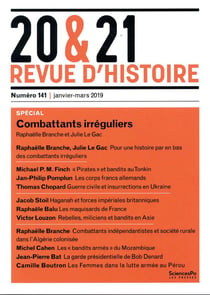 20 & 21. Revue d'histoire n.141 : janvier-mars 2019 - combattants irréguliers