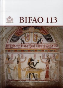 Bulletin de l?Institut français d?archéologie orientale (BIFAO) n.113
