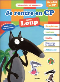 Cahier De Vacances - Je Rentre En Cp Avec Loup (Allemand)