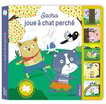 Sacha joue au chat perché