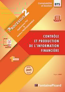 Contrôle et production de l'information financière, processus 2, BTS CG 1ère année