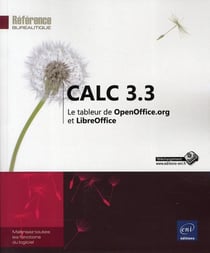 Calc 3.3 - le tableur de OpenOffice.org et LibreOffice