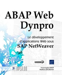 ABAP web dynpro, le développement d'applications web sous sap net weaver