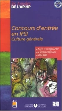Concours d'entrée en ifsi, culture générale