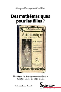 Des mathématiques pour les filles ? l'exemple de l'enseignement primaire de la somme de 1881 à 1923