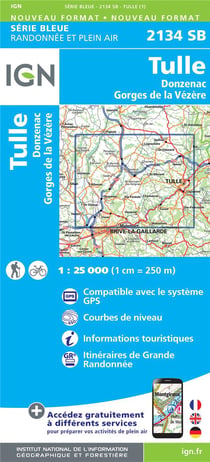 2134Sb Tulle.Donzenac.Gorges De La Vezere