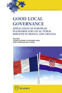 Good local governance - application of European standards for local public services in France and Croatia