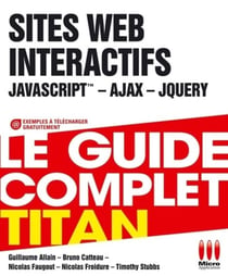 Sites web interactifs - JavaScript, AJAX, jQuery