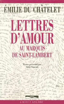 Lettres d'amour au marquis de Saint-Laurent