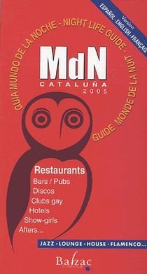 Mdn cataluña 2005 - guide monde de la nuit