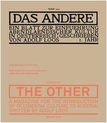 Adolf loos the other /anglais/allemand