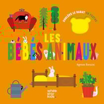 Les bébés animaux - Soulève le rabat en feutre