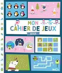 Mon cahier de jeux - l'hiver