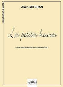 Les petites heures pour vibraphone, guitare et contrebasse