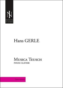 Musica teusch (1532) - transcription pour clavier par b. bordage