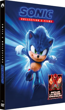Sonic collection : Sonic, le film 1, 2 & 3 + Knuckles