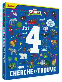 Marvel Spidey et ses amis extraordinaires : mon cherche et trouve : j'ai 4 ans
