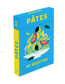 Coffret fiche : Pâtes, 40 recettes