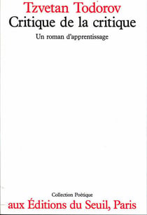 Revue poétique : critique de la critique - un roman d'apprentissage