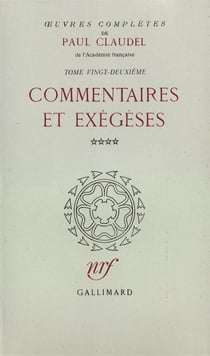 Oeuvres complètes Tome 22