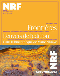 La nouvelle revue francaise : Automne 2023