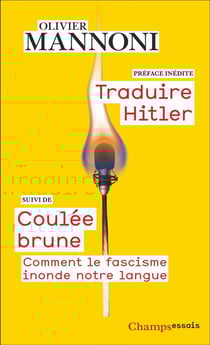 Traduire Hitler suivi de Coulée brune