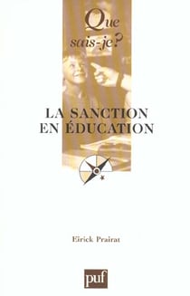 La Sanction en éducation