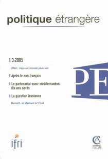 Politique etrangere 3/2005
