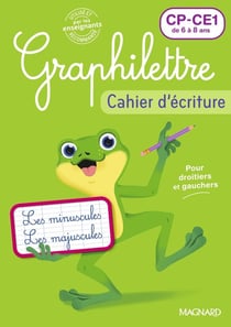 Graphilettre : Cahier d'écriture - CP, CE1