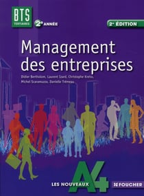 Management des entreprises - bts tertiaire - 2e année - ouvrage (2e édition)