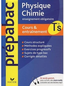 Physique/chimie - terminale s enseignement obligatoire