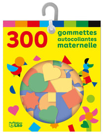 300 gommettes autocollantes - maternelle