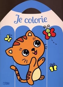 JE COLORIE LE CHAT