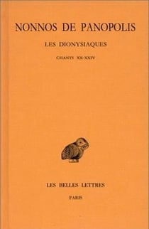 Dionysiaques Tome 8 - chapitre 20-24