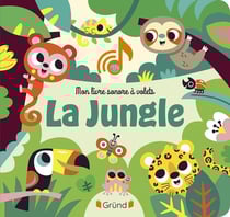 Mon livre sonore à volets : la jungle