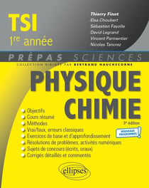 Physique-chimie - TSI 1re année - nouveaux programmes